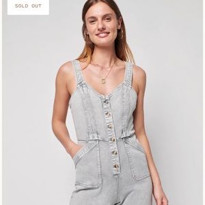 Faherty Gia Jumpsuit, size M
